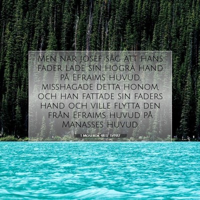 1 Mosebok 48:17 Bibelvers Förklarad