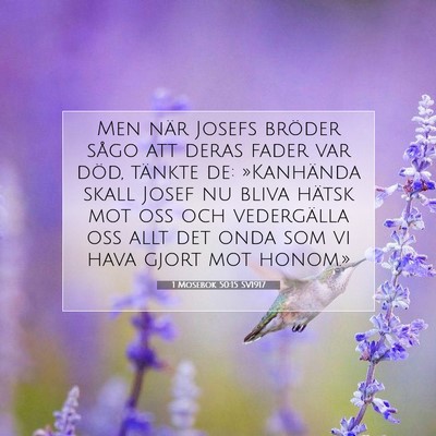 1 Mosebok 50:15 Bibelvers Förklarad