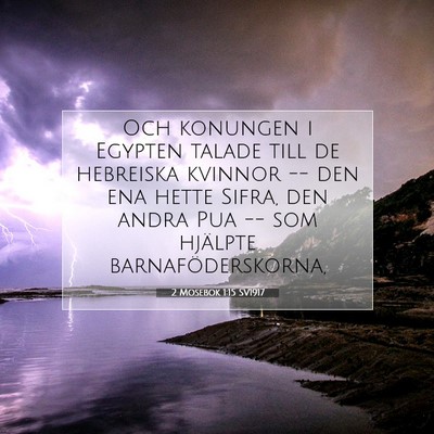 2 Mosebok 1:15 Bibelvers Förklarad