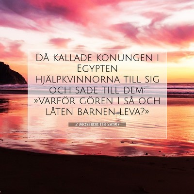 2 Mosebok 1:18 Bibelvers Förklarad