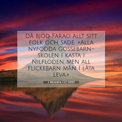 2 Mosebok 1:22 Bibelvers Förklarad