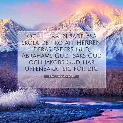 2 Mosebok 4:5 Bibelvers Förklarad