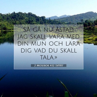 2 Mosebok 4:12 Bibelvers Förklarad