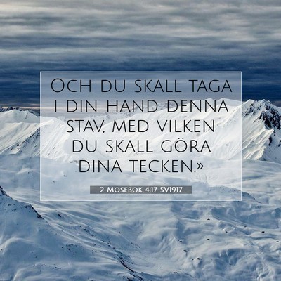 2 Mosebok 4:17 Bibelvers Förklarad