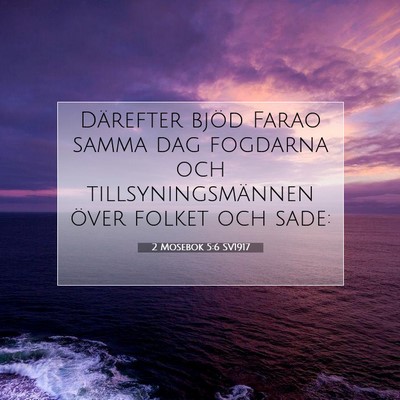 2 Mosebok 5:6 Bibelvers Förklarad