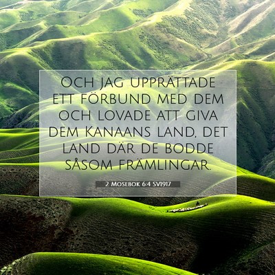 2 Mosebok 6:4 Bibelvers Förklarad