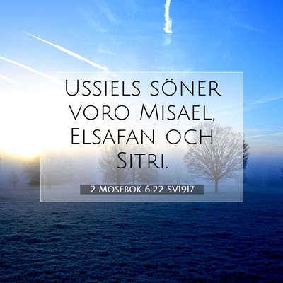 2 Mosebok 6:22 Bibelvers Förklarad