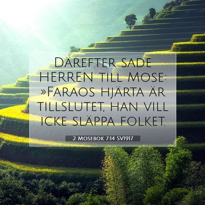 2 Mosebok 7:14 Bibelvers Förklarad