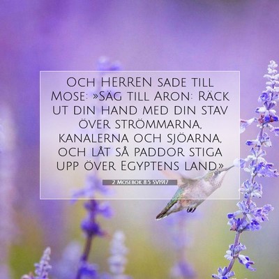 2 Mosebok 8:5 Bibelvers Förklarad