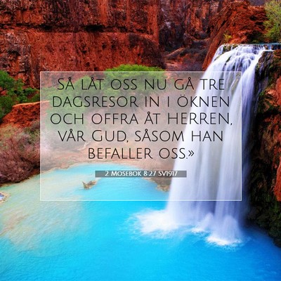 2 Mosebok 8:27 Bibelvers Förklarad