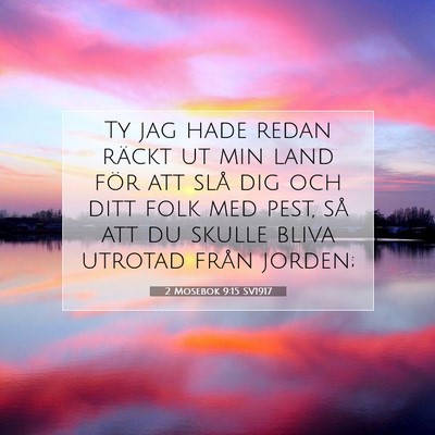 2 Mosebok 9:15 Bibelvers Förklarad