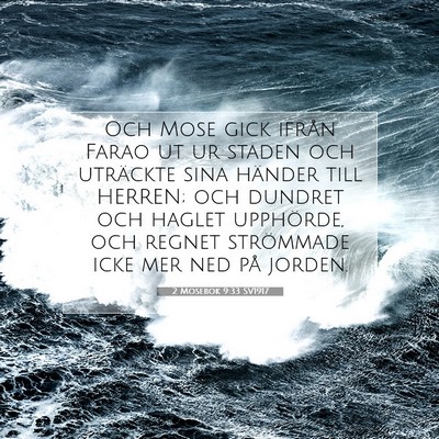 2 Mosebok 9:33 Bibelvers Förklarad