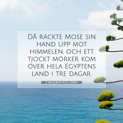 2 Mosebok 10:22 Bibelvers Förklarad