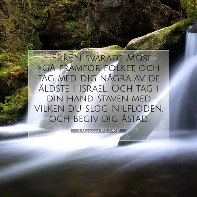 2 Mosebok 17:5 SV1917 Bild av bibelvers