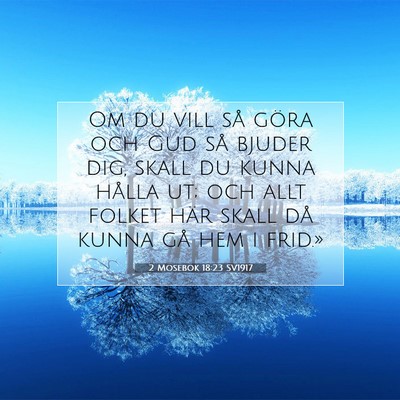 2 Mosebok 18:23 Bibelvers Förklarad
