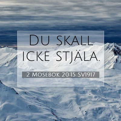 2 Mosebok 20:15 Bibelvers Förklarad