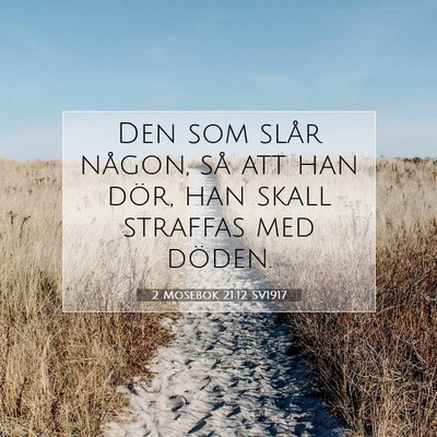 2 Mosebok 21:12 Bibelvers Förklarad