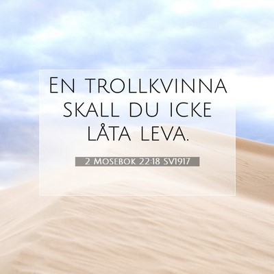 2 Mosebok 22:18 Bibelvers Förklarad