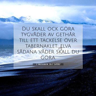 2 Mosebok 26:7 Bibelvers Förklarad