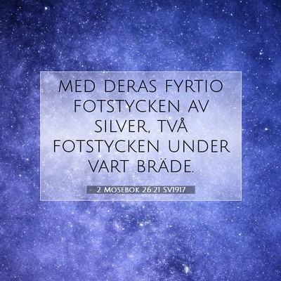 2 Mosebok 26:21 Bibelvers Förklarad