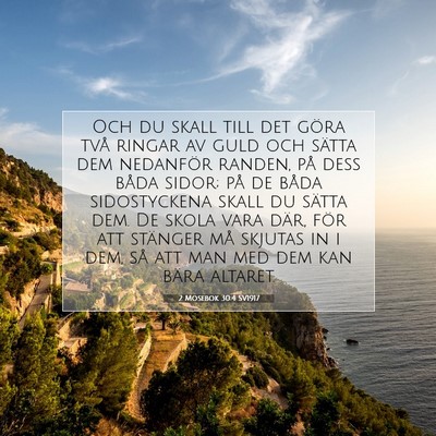 2 Mosebok 30:4 Bibelvers Förklarad