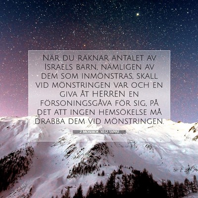 2 Mosebok 30:12 Bibelvers Förklarad