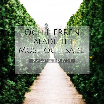 2 Mosebok 31:12 Bibelvers Förklarad