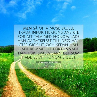 2 Mosebok 34:34 Bibelvers Förklarad