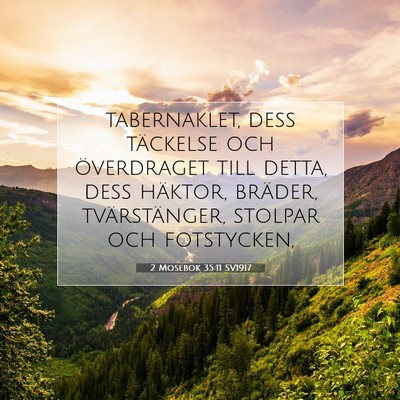 2 Mosebok 35:11 Bibelvers Förklarad