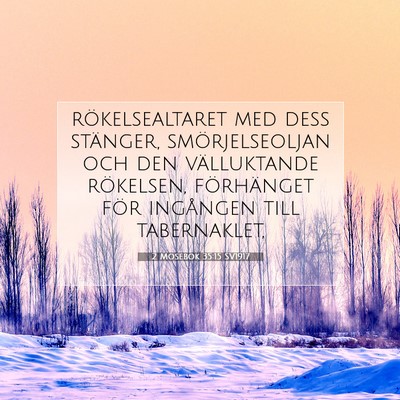 2 Mosebok 35:15 Bibelvers Förklarad