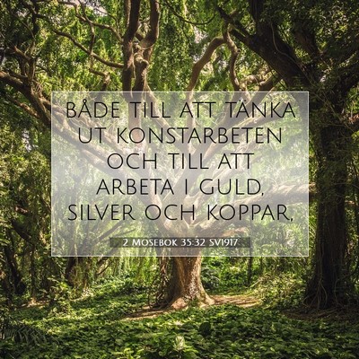 2 Mosebok 35:32 Bibelvers Förklarad