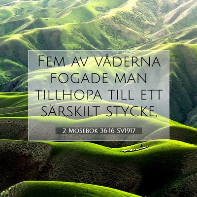 2 Mosebok 36:16 Bibelvers Förklarad