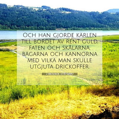 2 Mosebok 37:16 SV1917 Bild av bibelvers