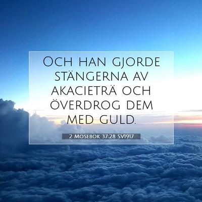 2 Mosebok 37:28 Bibelvers Förklarad