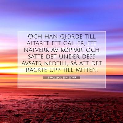 2 Mosebok 38:4 Bibelvers Förklarad