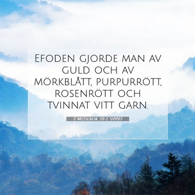2 Mosebok 39:2 Bibelvers Förklarad