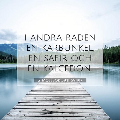 2 Mosebok 39:11 Bibelvers Förklarad