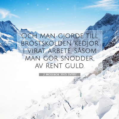 2 Mosebok 39:15 Bibelvers Förklarad