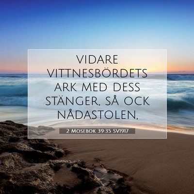 2 Mosebok 39:35 Bibelvers Förklarad