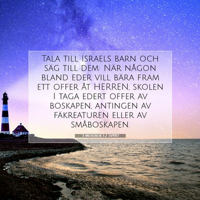 3 Mosebok 1:2 Bibelvers Förklarad