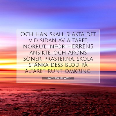 3 Mosebok 1:11 Bibelvers Förklarad