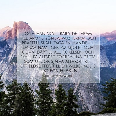 3 Mosebok 2:2 Bibelvers Förklarad