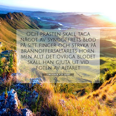 3 Mosebok 4:34 Bibelvers Förklarad