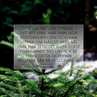 3 Mosebok 5:1 Bibelvers Förklarad