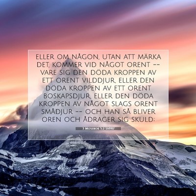 3 Mosebok 5:2 Bibelvers Förklarad