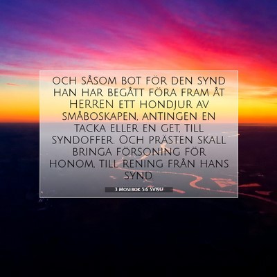3 Mosebok 5:6 Bibelvers Förklarad