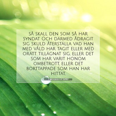 3 Mosebok 6:4 Bibelvers Förklarad