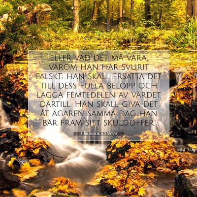 3 Mosebok 6:5 Bibelvers Förklarad