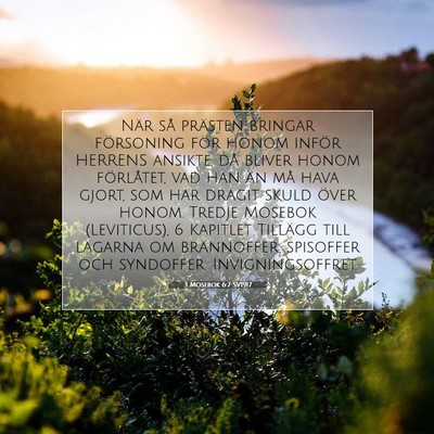 3 Mosebok 6:7 Bibelvers Förklarad