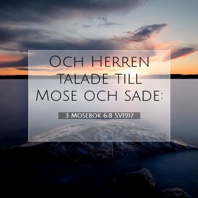 3 Mosebok 6:8 Bibelvers Förklarad